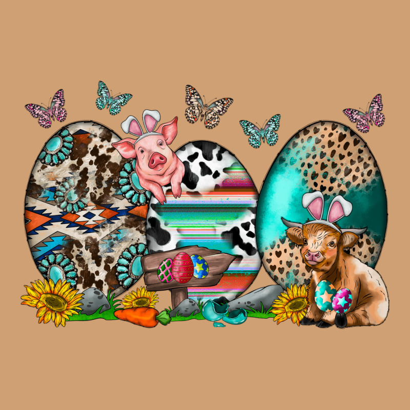Easter Easter Eggs Vintage Tee by CowhideDigitalArt | Teevron