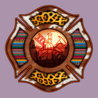 Western Firefighter Symbol Heavyweight Hoodie | Teevron