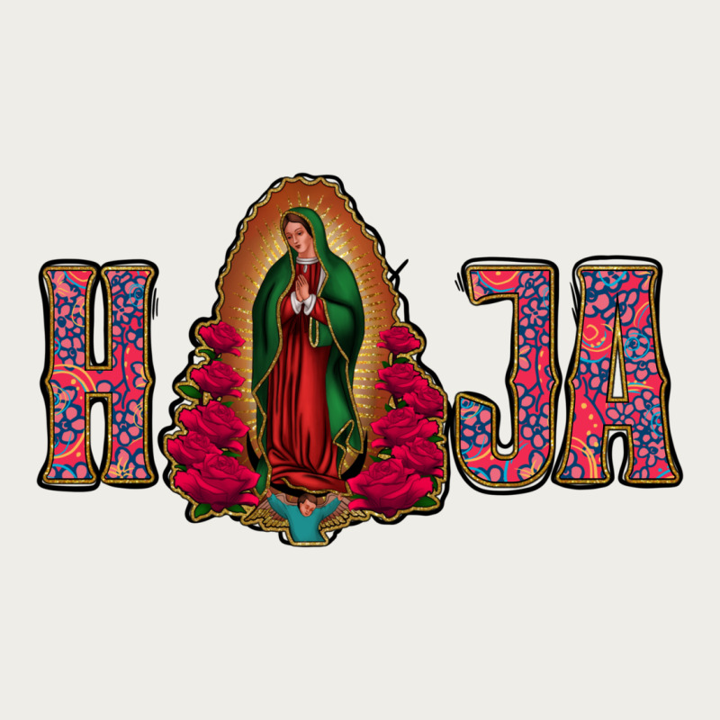 Hija Lady Of Guadalupe Zipper Hoodie by Jasminsmagicworld | Teevron
