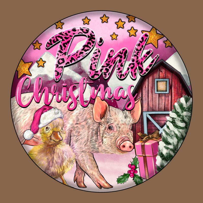Pink Christmas Pig Premium Tee by FaDigitalArtStudio | Teevron