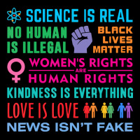 Science Is Real , Black Lives Matter , Love Is Love , Equality , Kindn Urban Heavy Tee | Teevron
