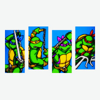 Arcade Turtles Urban Heavy Tee | Teevron