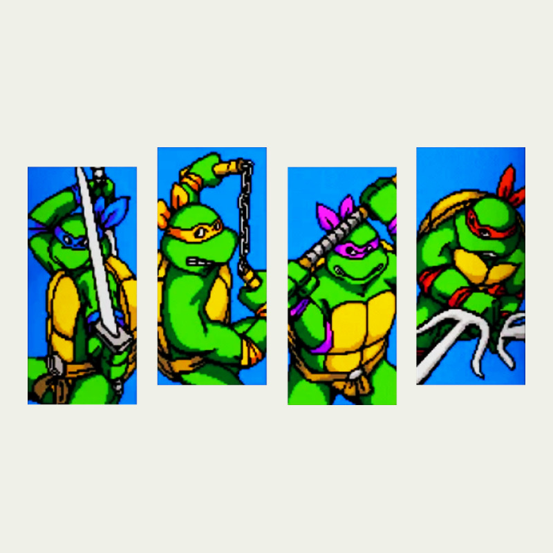 Arcade Turtles Urban Heavy Tee by linhVisuals | Teevron