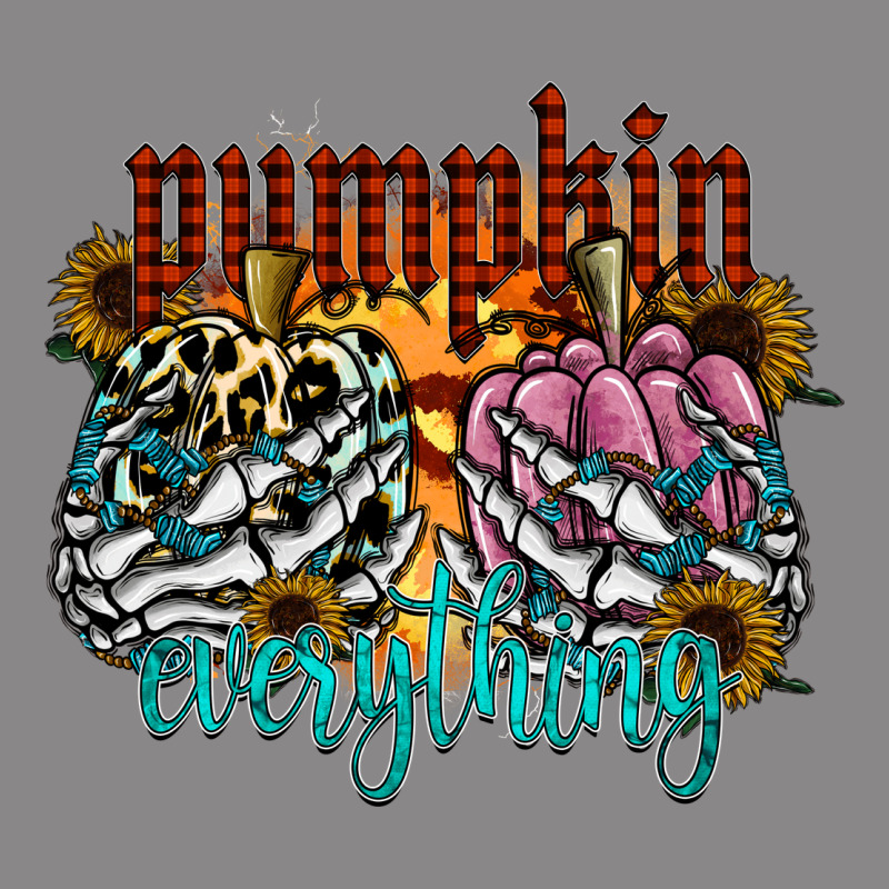 Pumpkin Everything Vintage Tee by CowhideDigitalArt | Teevron
