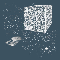 Qr Code Cube We Are The Borg Urban Heavy Tee | Teevron