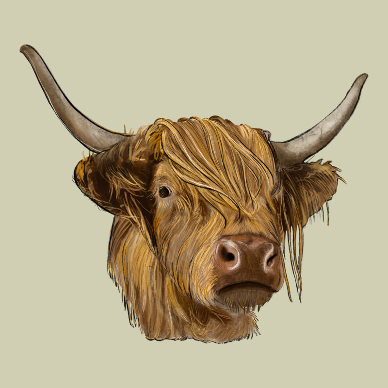 Highland Cow Heavy Core Tee by RanaPortraitStore | Teevron