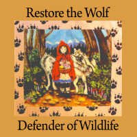 Restore The Wolf Defenders Of Wildlife Urban Heavy Tee | Teevron