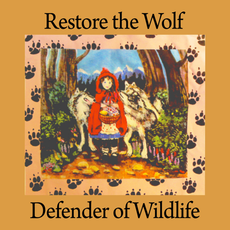 Restore The Wolf Defenders Of Wildlife Urban Heavy Tee by linhVisuals | Teevron