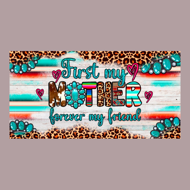 First My Mother Forever My Friend  License Plate Vintage Hoodie by Artiststas | Teevron