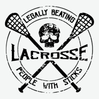 Lacrosse Legally Beating People With Sticks Urban Heavy Tee | Teevron