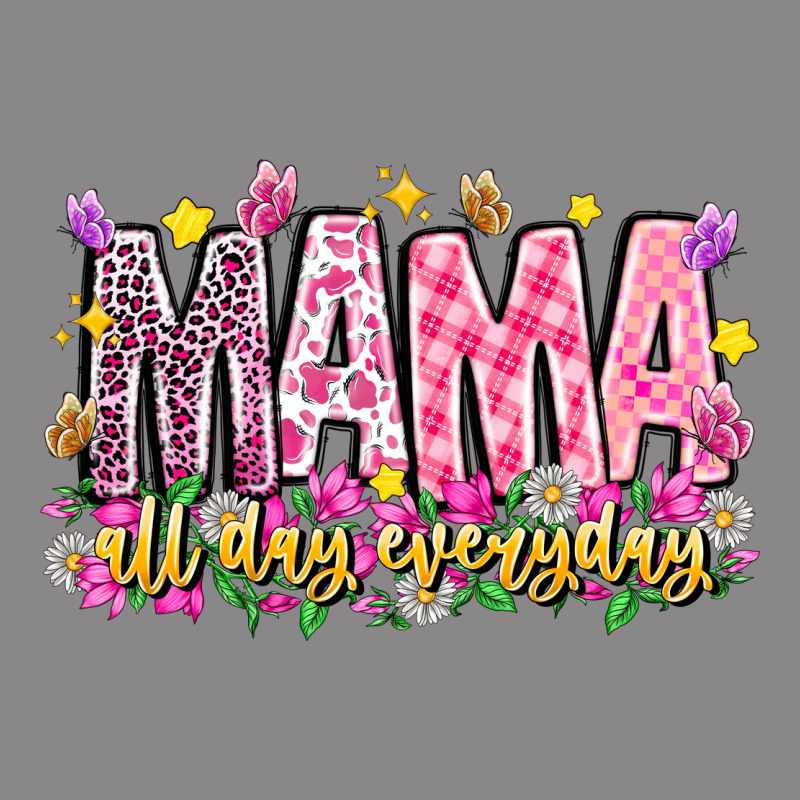 Mama All Day Everyday Vintage Tee by CowhideDigitalArt | Teevron