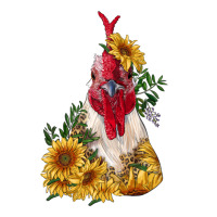 sunflower rooster with leopard | Teevron