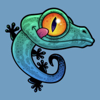 Cute Colorful Cartoon Gecko Urban Heavy Tee | Teevron