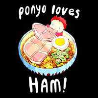 Studio Ghibli Ponyo Loves Ham Urban Heavy Tee | Teevron