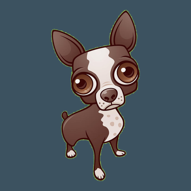 Zippy The Boston Terrier Urban Heavy Tee by linhVisuals | Teevron