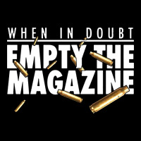 When In Doubt Empty The Magazine Urban Heavy Tee | Teevron