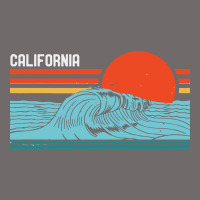 Vintage California Wave Surf Retro 80s California Beach Surfing Urban Heavy Tee | Teevron