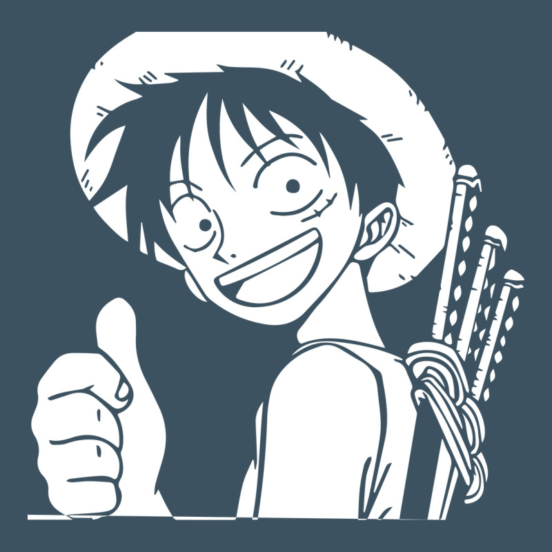 Luffy One Piece Urban Heavy Tee by linhVisuals | Teevron