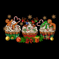 Christmas Cupcake With Gingerbreads Bbs Heavy Core Tee | Teevron