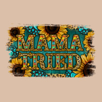 Sunflower Serappe Turquoise Gemstone Mama Tried Urban Heavy Tee | Teevron