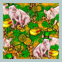 St. Patrick's Day Pig And Candy Pot Of Gold Heavy Core Tee | Teevron