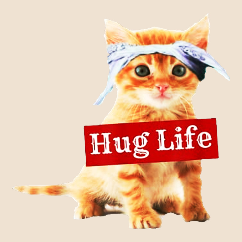 Hug Life Kitty Cat Urban Heavy Tee by linhVisuals | Teevron