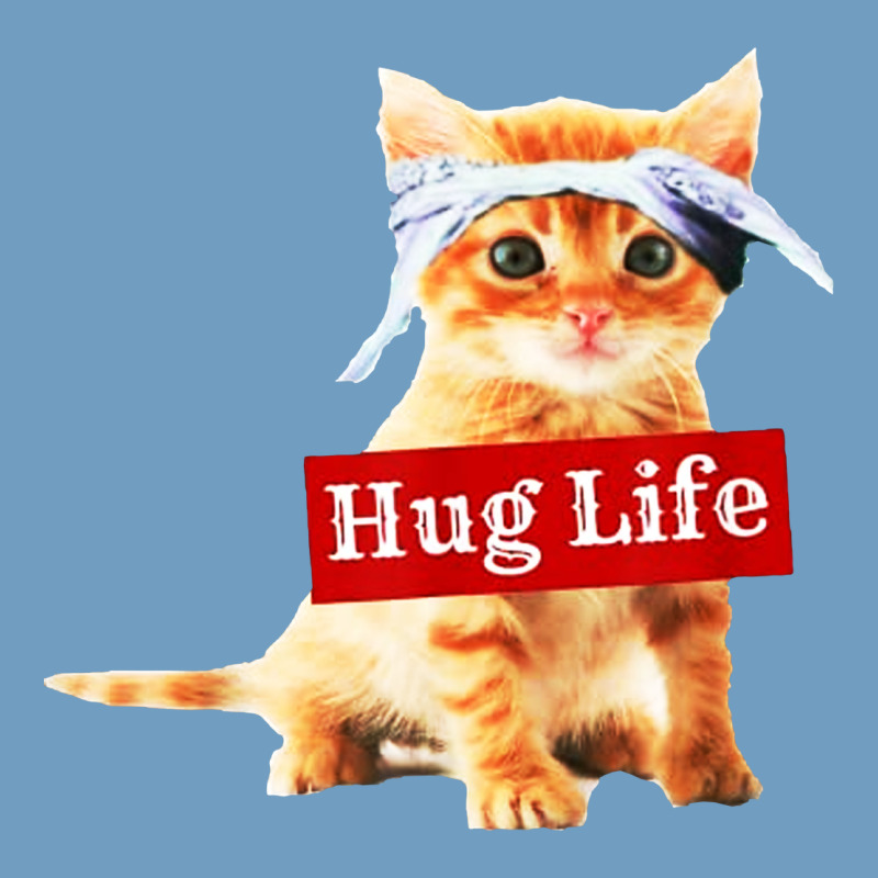 Hug Life Kitty Cat Urban Heavy Tee by linhVisuals | Teevron
