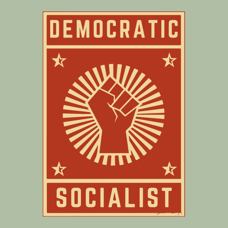 Democratic Socialist Urban Heavy Tee by linhVisuals | Teevron
