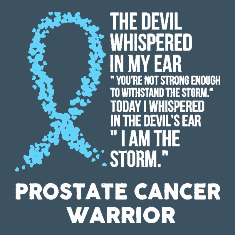 Prostate Cancer T  Shirt The Devil  Prostate Cancer Awareness Support Urban Heavy Tee by linhVisuals | Teevron