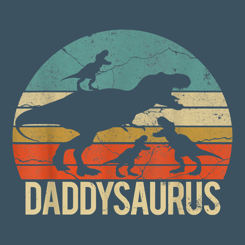 Daddy Dinosaur Daddysaurus 3 Three Kids Xmas Christmas Gift T Shirt Urban Heavy Tee by linhVisuals | Teevron