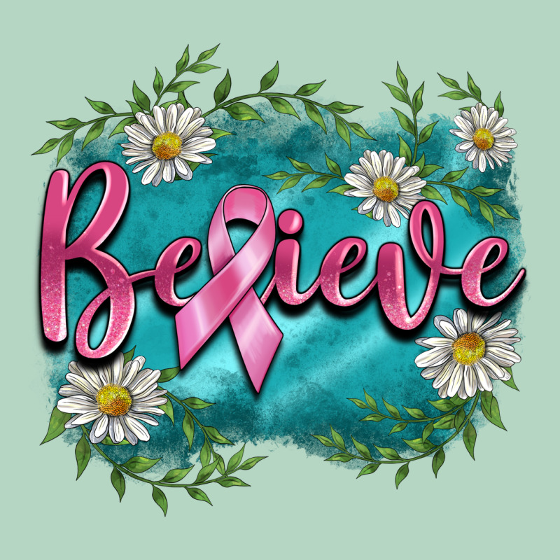 Breast Cancer Believe Classic Tee by BarkalooDesign | Teevron