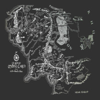 Middle Earth Map [tb] Urban Heavy Tee | Teevron