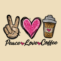 Peace Love Coffee Premium Hoodie | Teevron