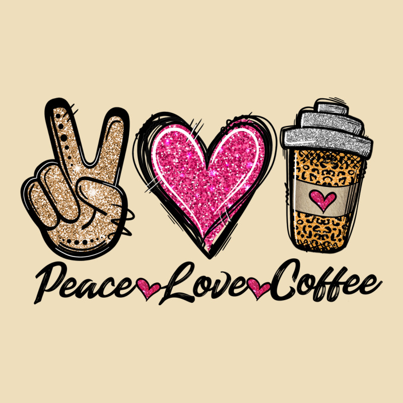 Peace Love Coffee Premium Hoodie by Jasminsmagicworld | Teevron