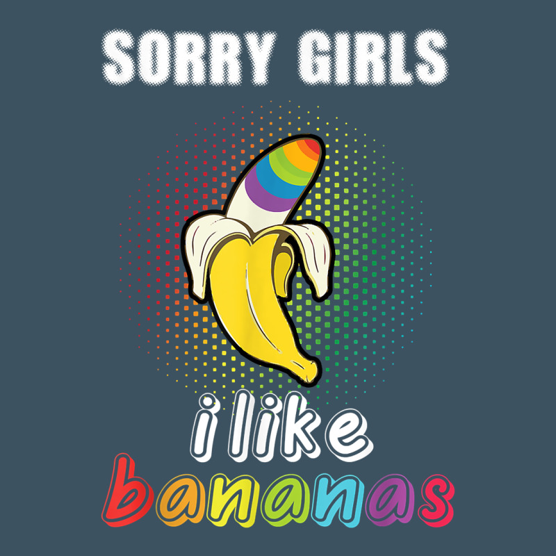 Mens Sorry Girl I Like Bananas Funny Lgbt Gay Pride Tshirt Gifts Urban Heavy Tee by linhVisuals | Teevron