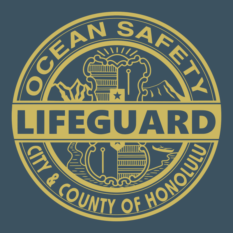 Honolulu Lifeguard   Lifeguard Urban Heavy Tee by linhVisuals | Teevron
