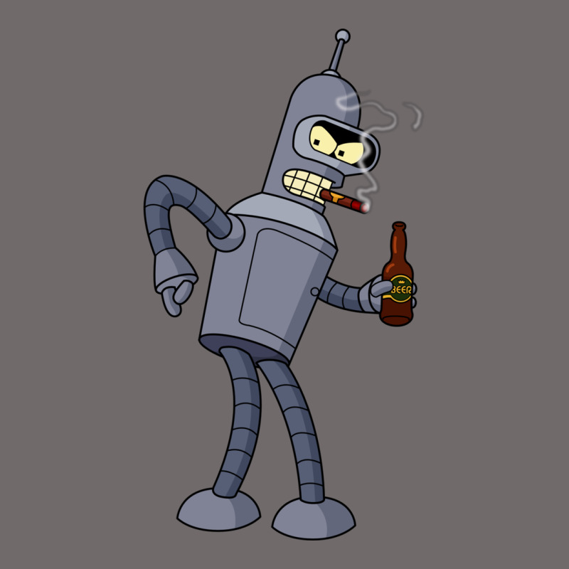 Futurama Bender Urban Heavy Tee by linhVisuals | Teevron