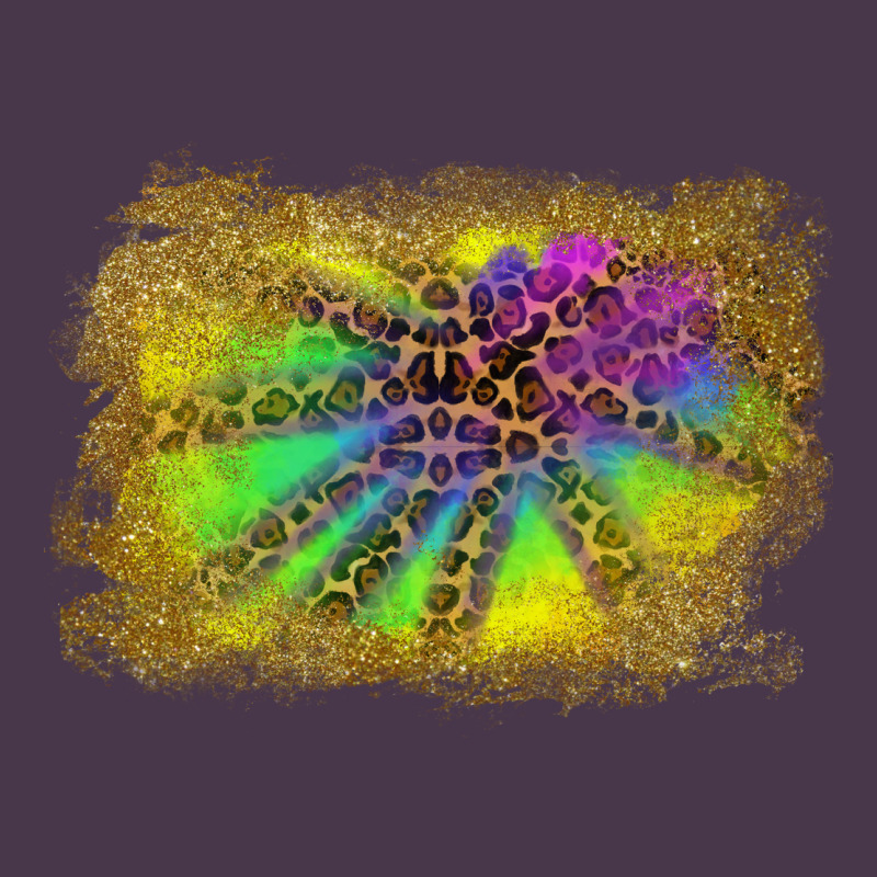 Colorful Glitter Leopard Background Heavyweight Hoodie by RanaPortraitStore | Teevron