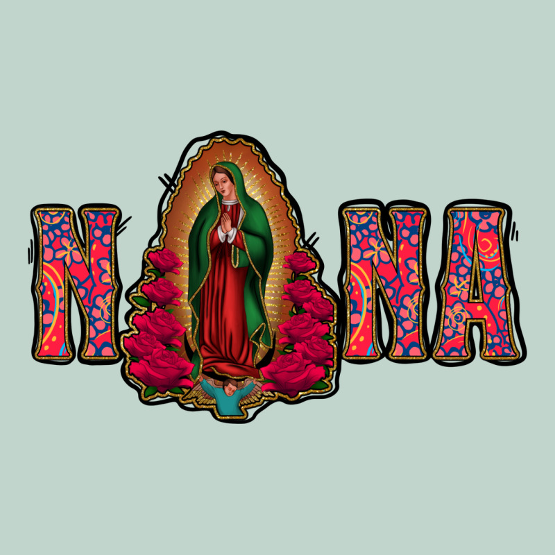 Nana Lady Of Guadalupe Zipper Hoodie by Jasminsmagicworld | Teevron