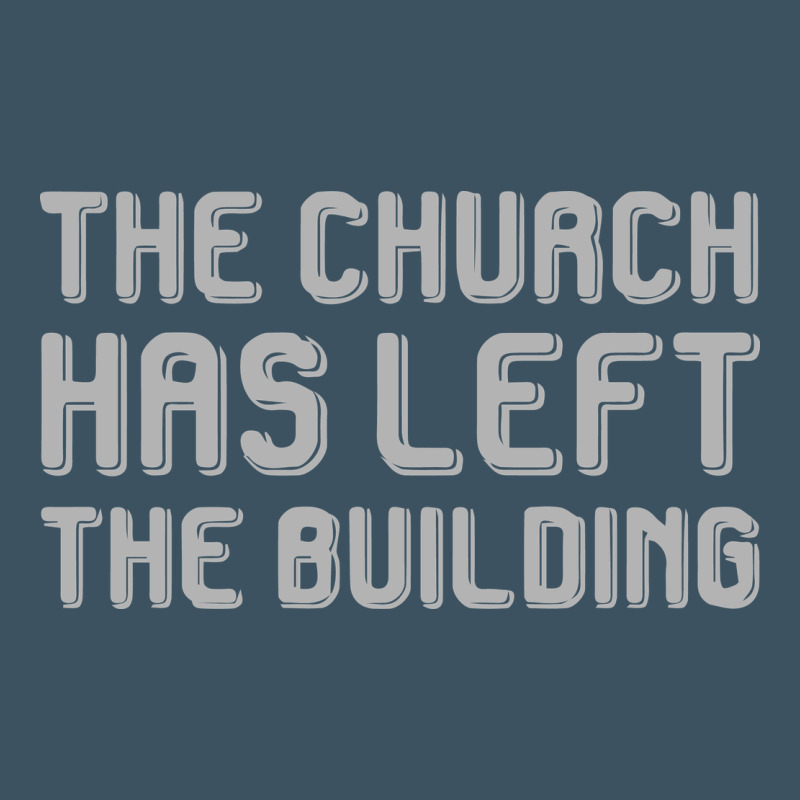 The Church Has Left The Building Urban Heavy Tee by linhVisuals | Teevron