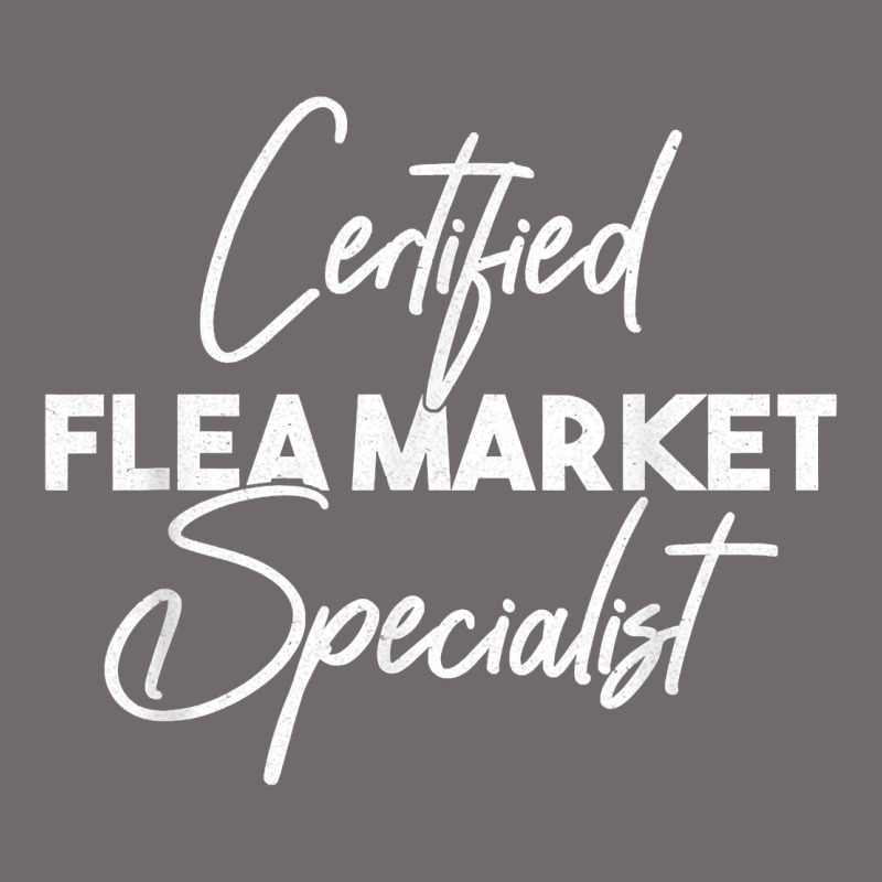 Certified Flea Market Specialist T Shirt Urban Heavy Tee by linhVisuals | Teevron