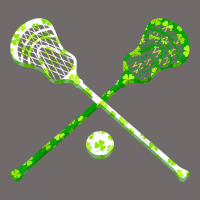 Funny Lacrosse St Patricks Day Boys Men Shamrock Ball T Shirt Urban Heavy Tee | Teevron