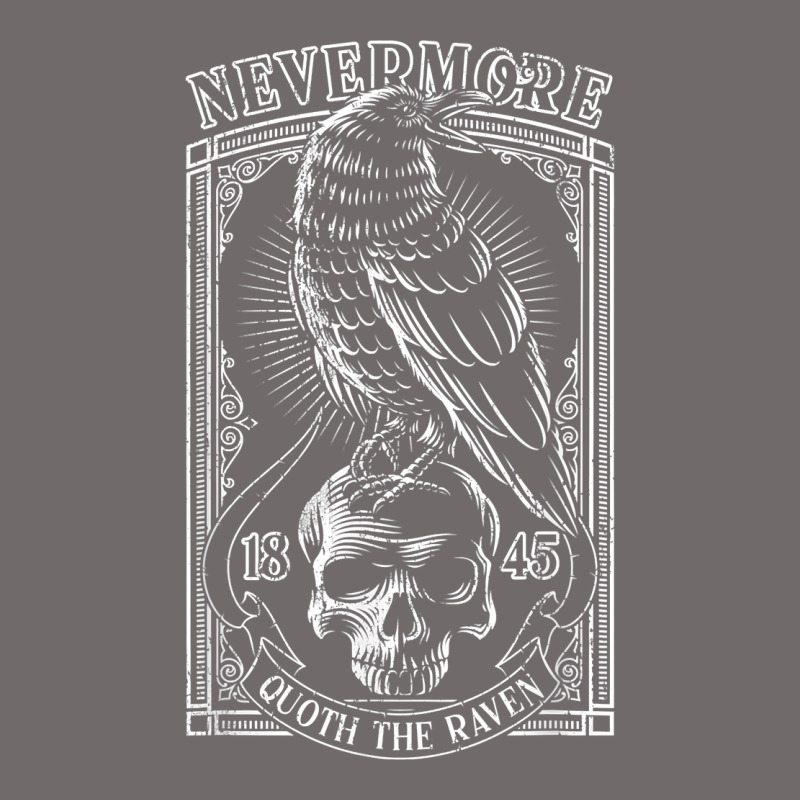 Edgar Allen Poe The Raven Nevermore T Shirt Urban Heavy Tee by linhVisuals | Teevron
