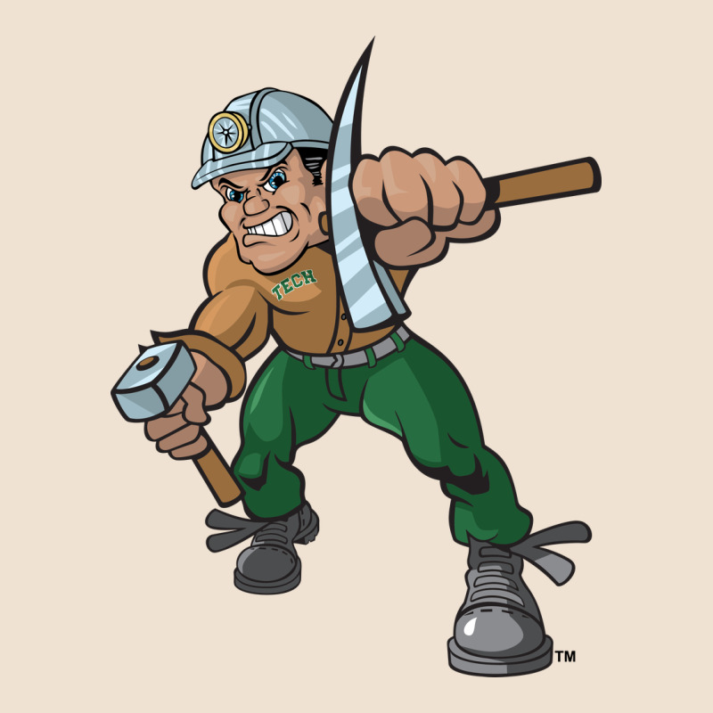 Montana Technological University Orediggers Vectorized Urban Heavy Tee by linhVisuals | Teevron