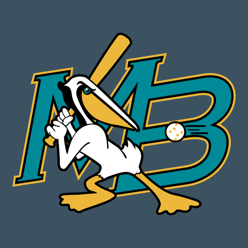 The Myrtle Beach Pelicans Baseball Urban Heavy Tee by linhVisuals | Teevron