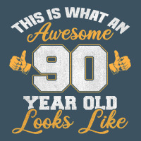 90th Birthday Novelty Gift Awesome 90 Year Old T Shirt Urban Heavy Tee | Teevron
