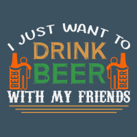 I Just Want To Drink With My Friends Urban Heavy Tee | Teevron