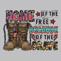 Home Of The Free Beacause Of The Brave Long Sleeve Tee | Teevron