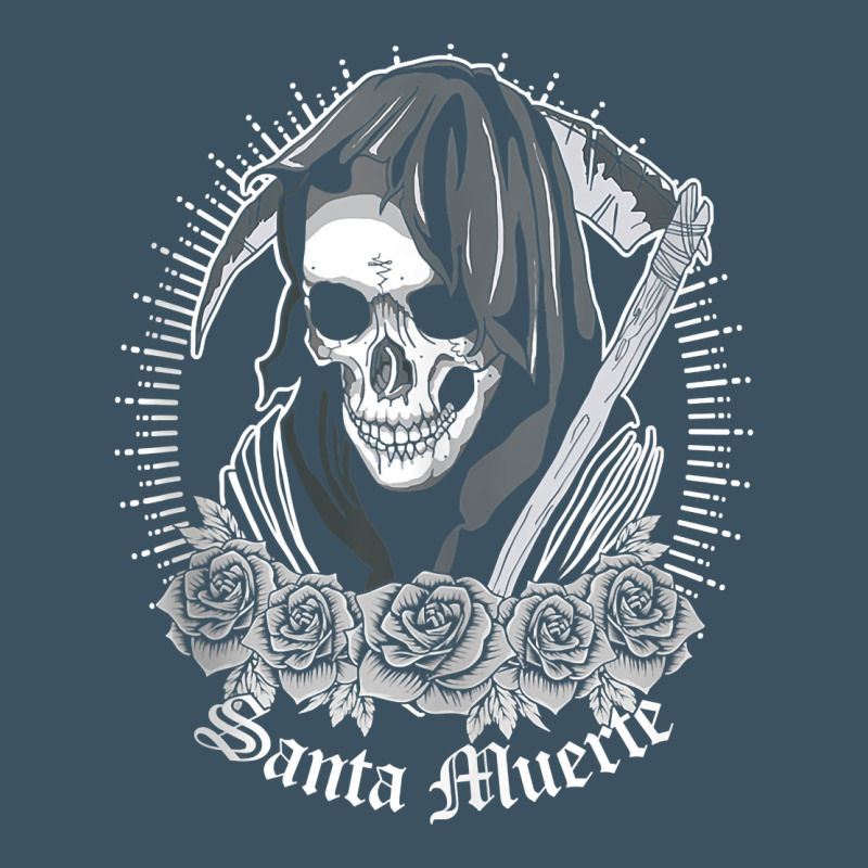 Santa Muerte Female Deity Mexican Satanic Dead Sugar Skull Tank Top Urban Heavy Tee by linhVisuals | Teevron