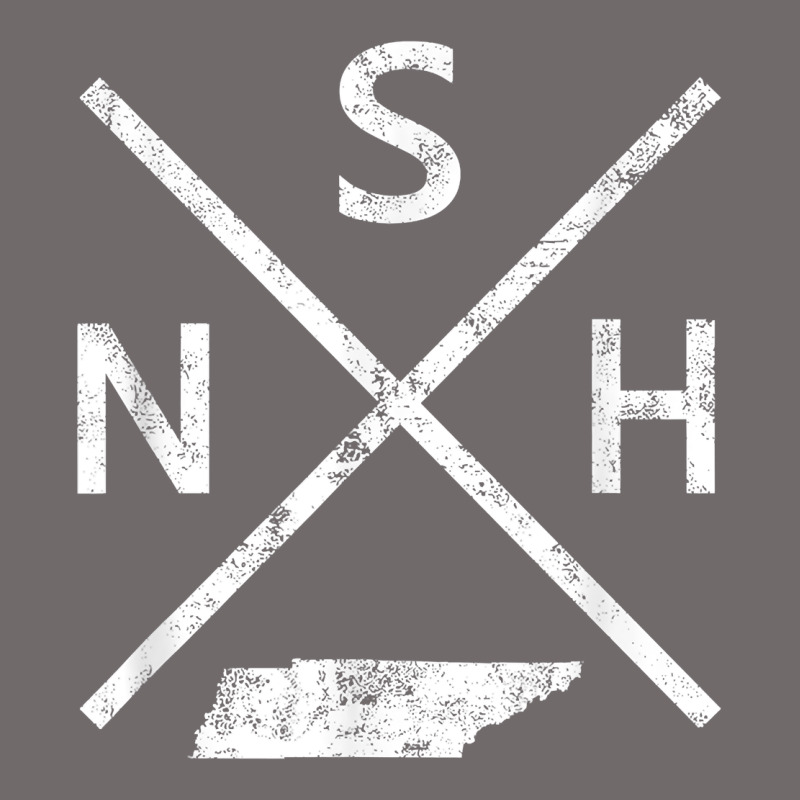 Vintage Nashville Retro Nsh Cross T Shirt Urban Heavy Tee by linhVisuals | Teevron